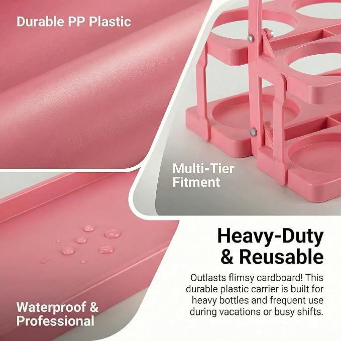 6 Cup Drink Carrier for Delivery - Image 4