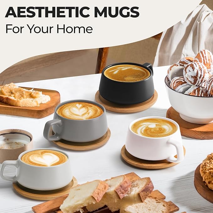 MIAMIO – 11 Oz., Coffee Cups Ceramic Mug - Image 2
