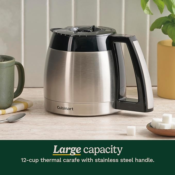 Cuisinart 12-Cup Coffee Maker, Programmable PerfecTemp Thermal Carafe Coffee - Image 7