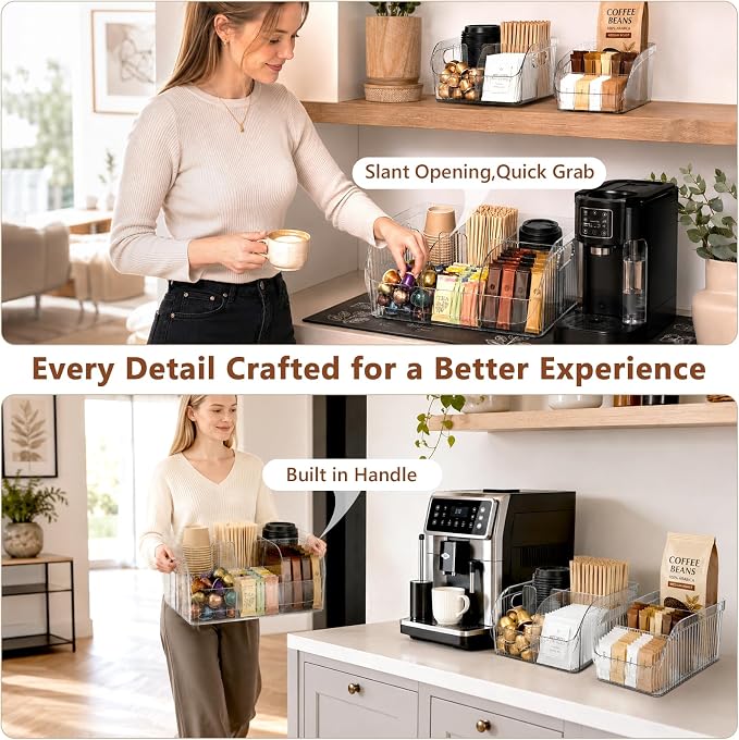 Set of 3 Coffee Station Organizer - Image 6