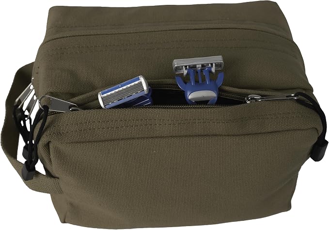 Rothco Canvas Dual Compartment Travel Kit - Image 4