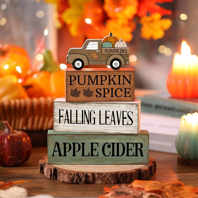 Lineshading 4 Pcs Fall Table Decoration - Image 5