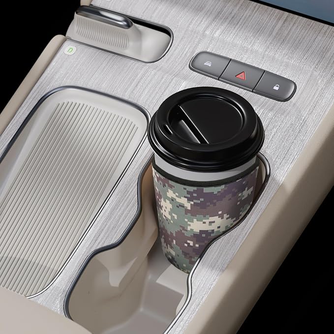 KJQJLY 3 Pack Reusable Iced Coffee Sleeves - Image 6