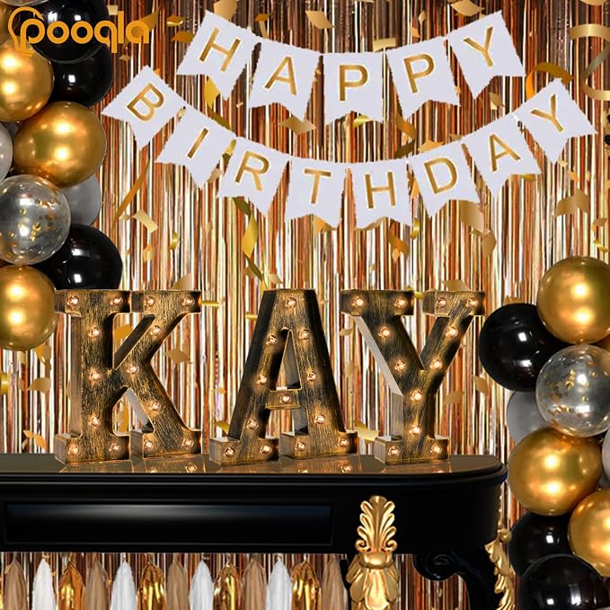 Pooqla Vintage Light Up Marquee Letters - Image 6