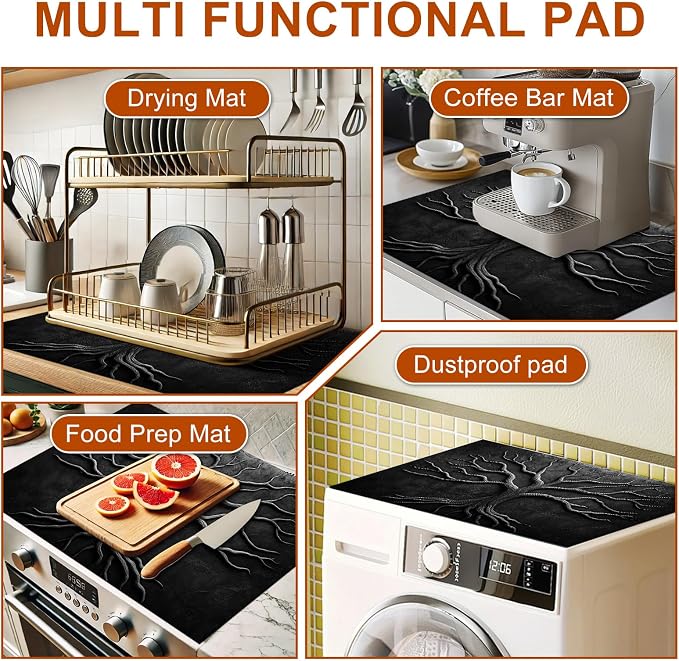 HOMETITUTE Stove Top Covers for Electric Stove 28x20 Inch Countertop Protector - Image 4