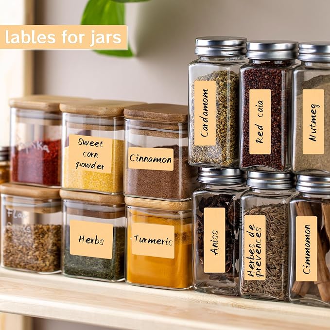 540Pcs Removable Food Labels, 3 Size Labels - Image 5
