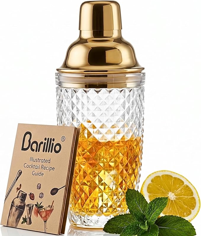 Barillio 14 oz Glass Cocktail Shaker by Barillio