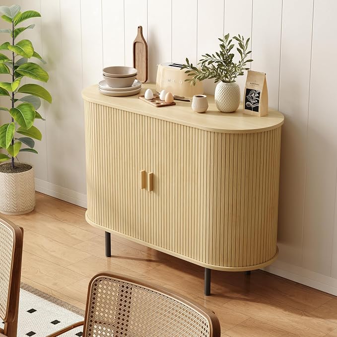 ONBRILL 40" Sideboard Buffet Cabinet - Image 7