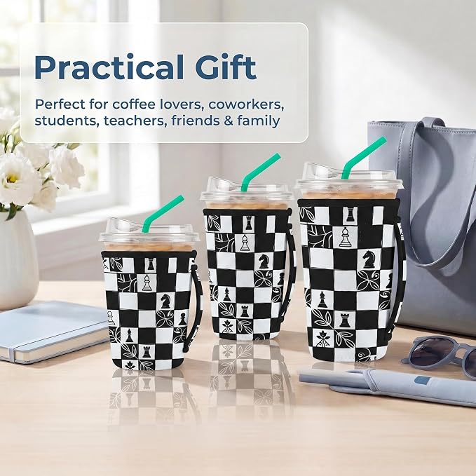 Artsocket 3 Pack Reusable Iced Coffee Sleeve - Image 7