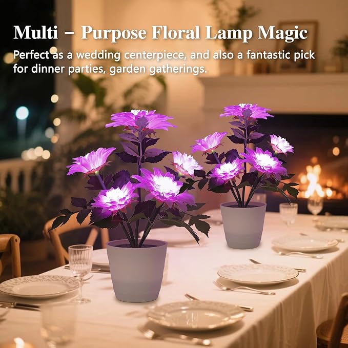 Artificial Sunflower Flower Lamp, Anniversary Christmas Birthday Gifts - Image 9