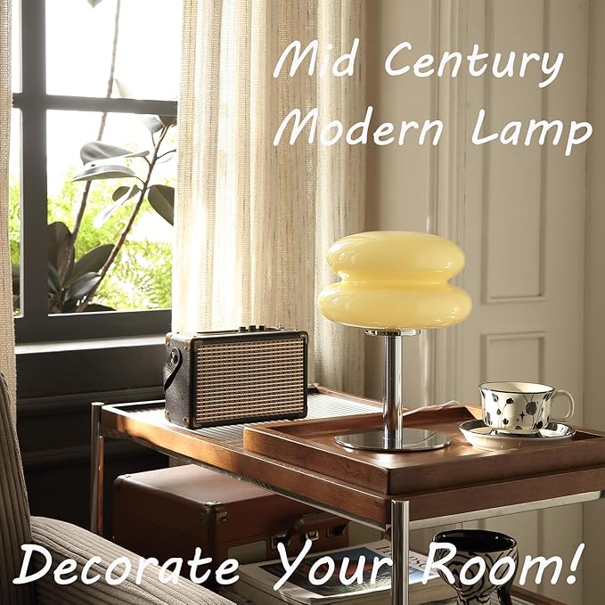 Glivpny Mushroom Lamp Table Lamp - Image 2