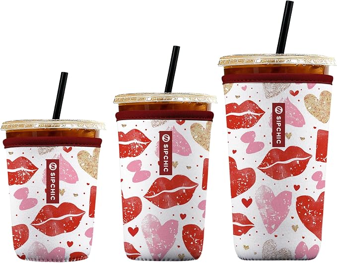 Iced Coffee Sleeve – Neoprene Reusable Cup Sleeves by Unknown