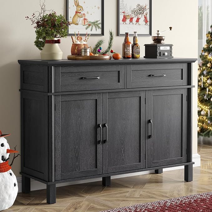 48 Inch Sideboard Buffet Cabinet - Image 8