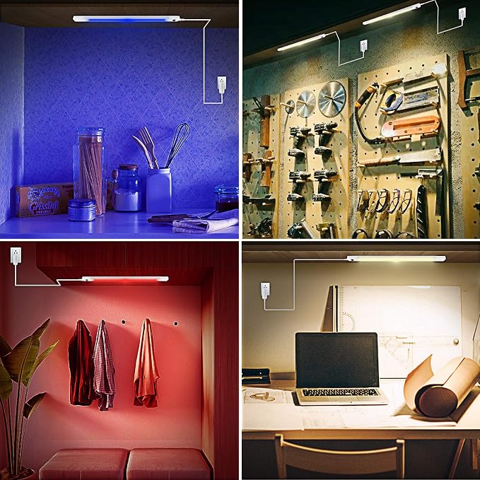 LUXSWAY Plug in Color Changing Led Bar Light, Led RGB Strip Light - Image 4