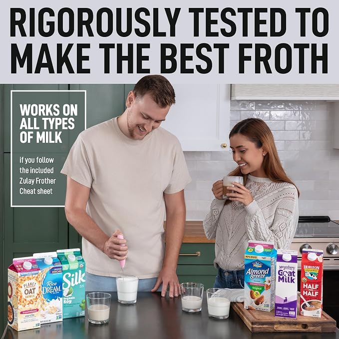 Zulay Powerful Milk Frother for Coffee - Image 6