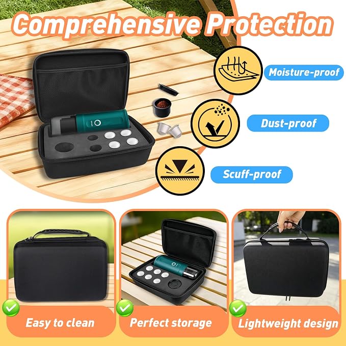 Portable Electric Espresso Machine Carrying Bag Compatible - Image 5