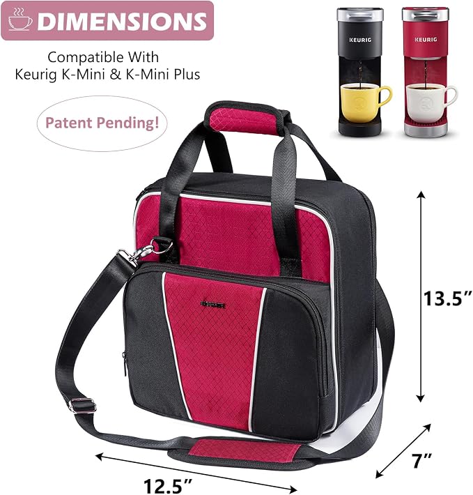 BAGSPRITE Coffee Maker Travel Bag Compatible - Image 2