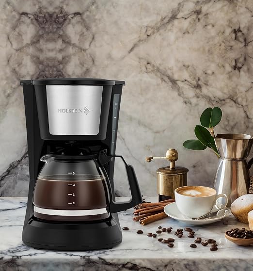 Holstein Housewares 5 Cup Drip Coffee Maker – Compact and User-Friendly - Image 9