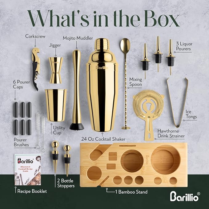 Barillio Gold Bartender Kit - Image 5