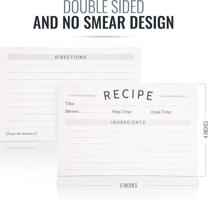 Modern Recipe Cards - Image 2