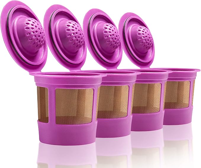 4 Reusable K Cups for Keurig Coffee Makers by GoodCups