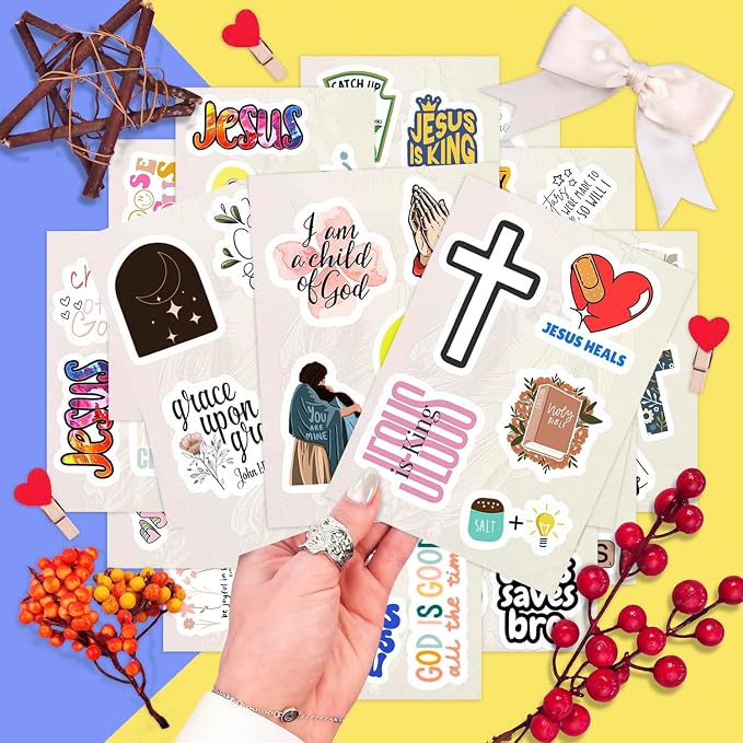 100Pcs Jesus Stickers - Image 5