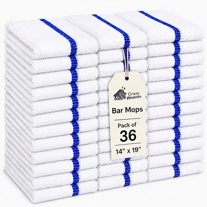 Bar Mops Pack of 36 by CRAZYWEAVES