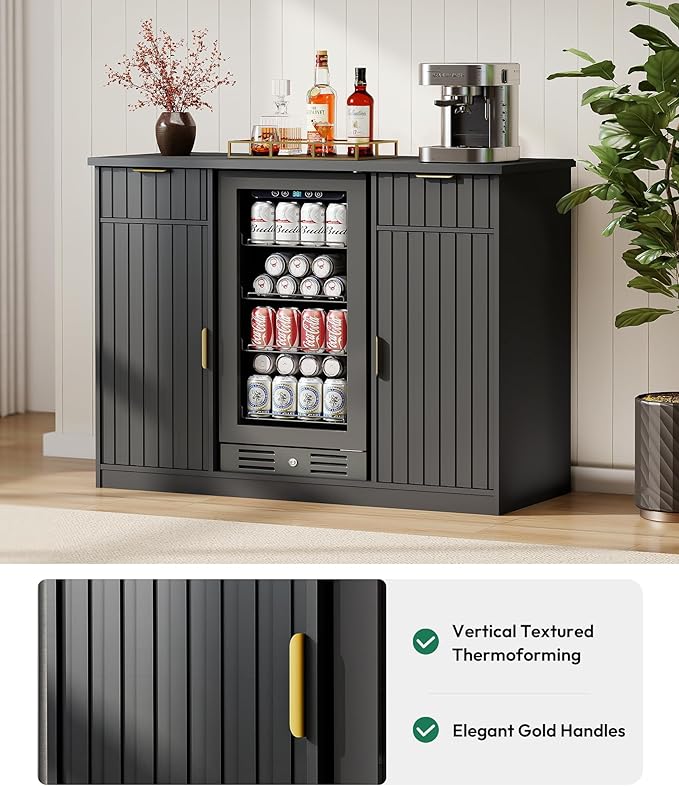 Lamtor Coffee Bar Cabinet with Storage - Image 5