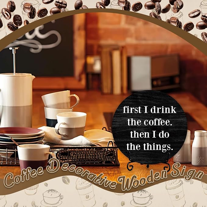 a36 Coffee Bar Decor Sign, Accessories & Must-Haves - Image 3