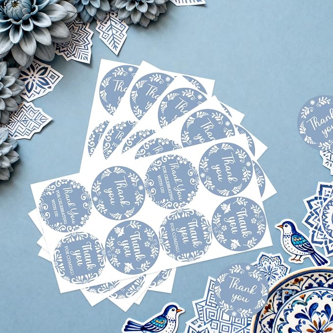 Serencatcher Cielito Lindo Thank You Stickers - Image 3