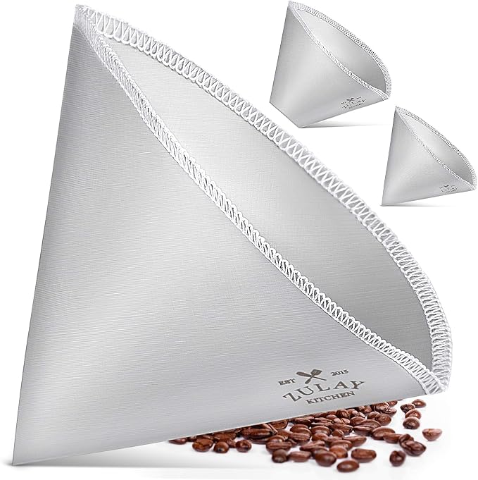Zulay Kitchen Stainless Steel Reusable Coffee Filter by ZulayKitchen
