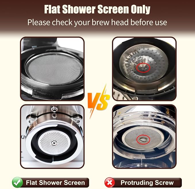 51mm Puck Screen 2 Pack, 0.8mm Thickness 150μm Reusable Espresso Puck Screen - Image 3