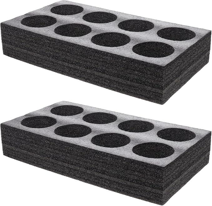 STOBOK 2pcs Cup Carrier Tray Foam Drink Carrier Holder Trays Coffee Cup Fixing by STOBOK