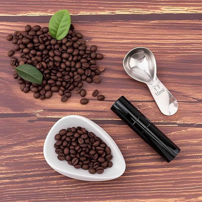 Coffee Bean Dosing Cup and Spray Bottle Set, Coffee Bar Espresso Accessories - Image 8