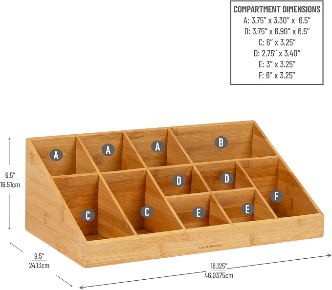 Mind Reader Cup and Condiment Station, Countertop Org, Coffee Bar, Rayon from - Image 3