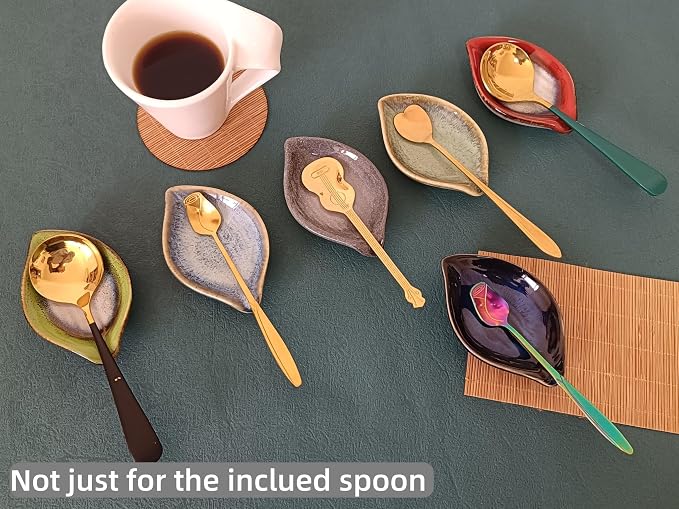 Coffee Spoon and Rest for Coffee Bar Accessories, Small Spoon Rest for Coffee - Image 5