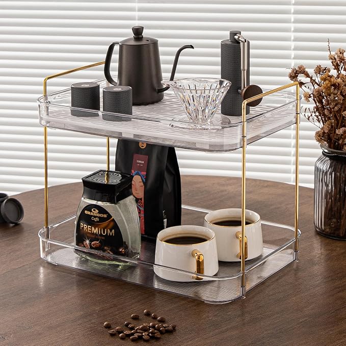 Seoneiro Whiskey Tray, Glass Cup Rack, Mug Holder, Coffee Cup Organizer - Image 2
