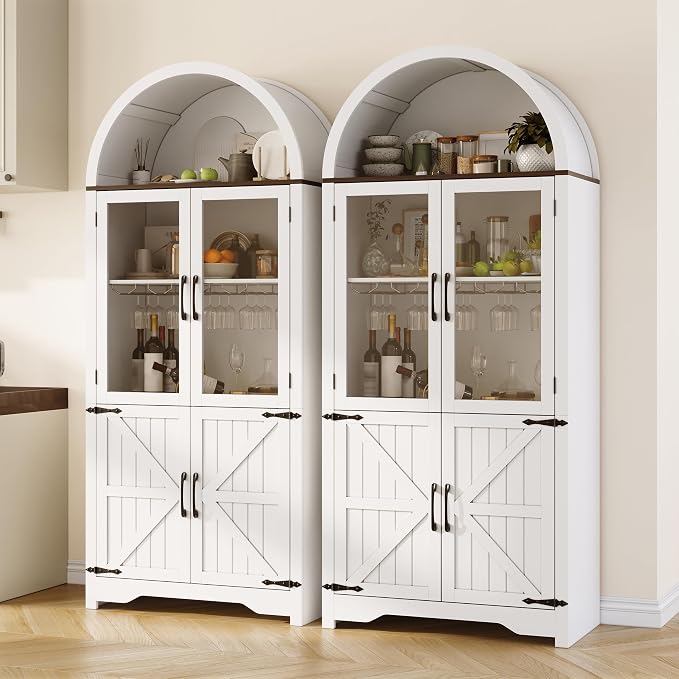 Maupvit Arched Wine Cabinet - Image 6
