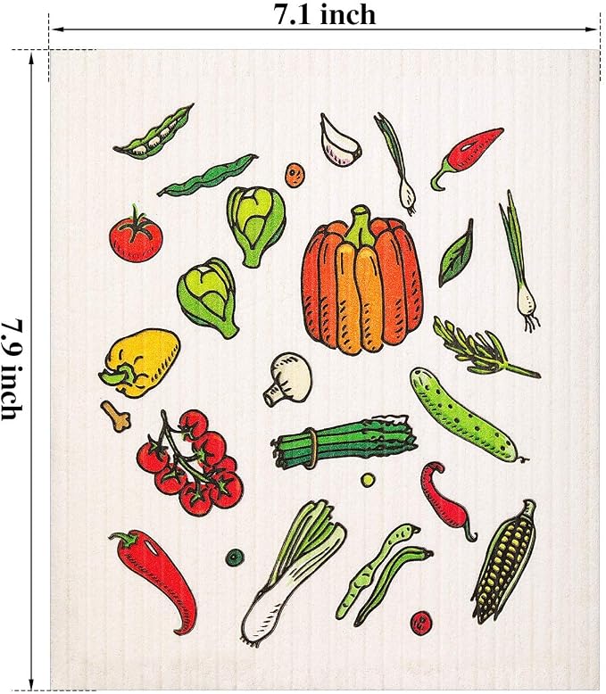 Remagr 18 Pcs Swedish Kitchen Dish Towels - Image 2