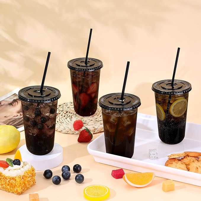 tchrules 100 Set 18oz Plastic Cups - Image 3