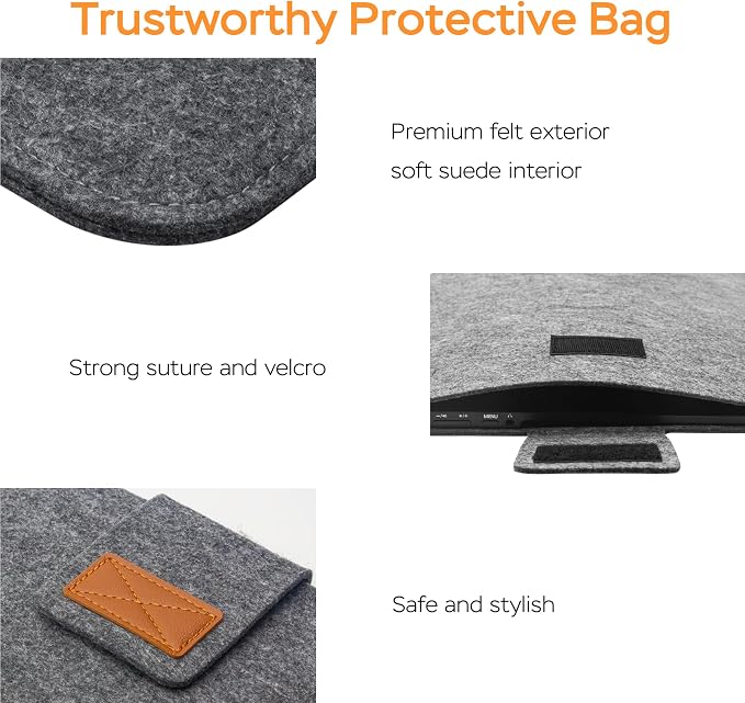 15.6 Inches Portable Monitor Sleeve Case - Image 6