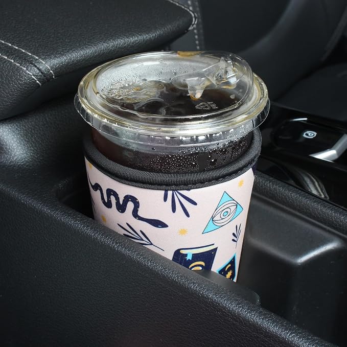 3 Pack Reusable Iced Coffee Sleeves - Image 3