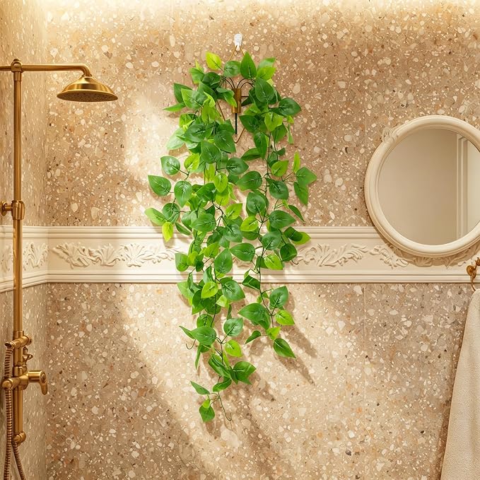 LOYWREE Artificial Hanging Plants - Image 9