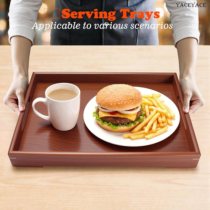 Serving Tray Wood, Home Decor - Image 7
