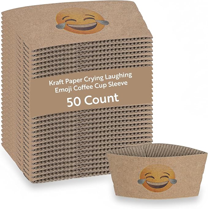 Restaurantware SLEEVES ONLY: Restpresso 5.1 x 2.8 Inch Coffee Cup Sleeves 50 by Restaurantware
