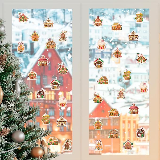 Haooryx Gingerbread House Sticker Rolls - Image 6