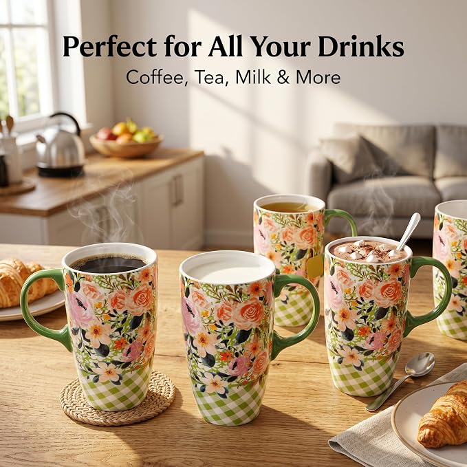 DUSVALLY 17oz Ceramic Travel Mug - Image 5