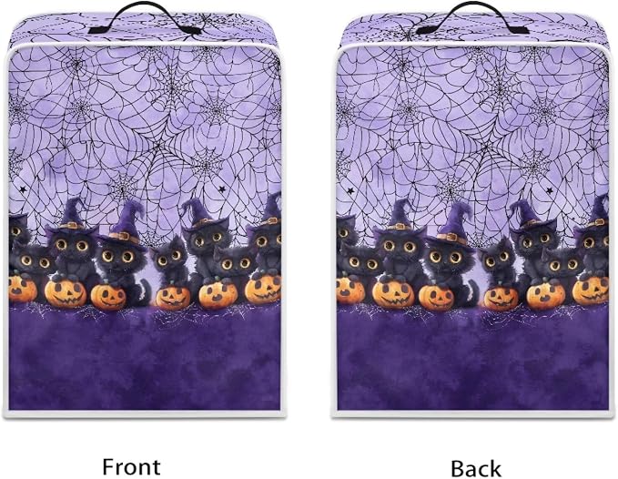 Cat Cobweb Coffee Maker Cover for Kitchen - Image 2