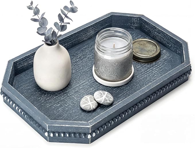 EOSAHR Rustic Decorative Tray by EOSAHR