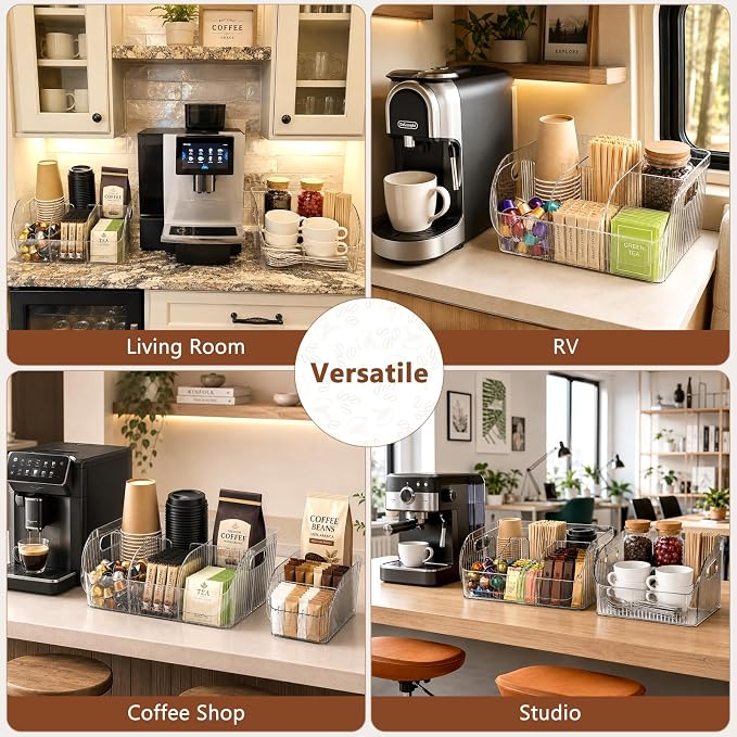 Set of 3 Coffee Station Organizer - Image 9